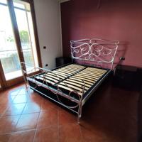 Letto matrimoniale Lipparini in ferro battuto
