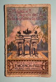 Ricettario vintage Moench anno 1930