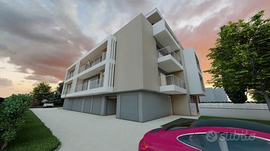 Attico 4 camere con terrazza solarium di 106mq