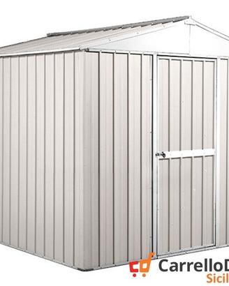 Box deposito lamiera di Acciaio 275x175 bianco