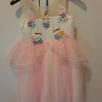vestito bambina unicorno