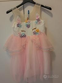 vestito bambina unicorno