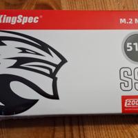  Kingspec NE M.2 NVMe 2242 PCIe 3.0  512GB - NUOVO