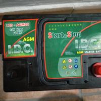 Batteria AGM Start&Stop 12V 60Ah I.B.C. – 1 anno