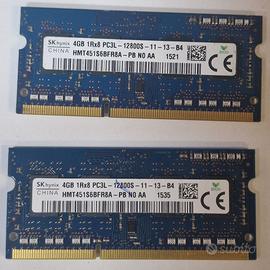 Ram DDR3 pc portatili