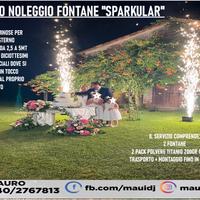 noleggio fontane " sparkular"