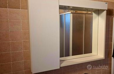 Pensile + lavabo con rubinetteria