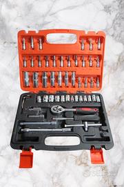 Set Chiavi a Bussola 53 Pezzi 1/4 Nuovo
