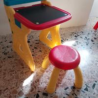 scrivania a cavalletto