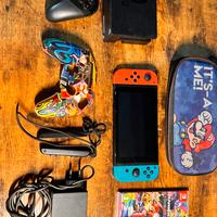 Nintendo Switch completa + giochi + extra