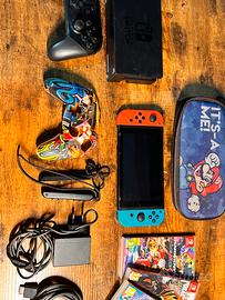 Nintendo Switch completa + giochi + extra