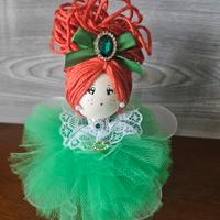 Bomboniera bambola battesimo matrimonio comunione 