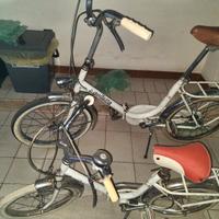 2 Pieghevole bianchi aquiletta bacchetta epoca