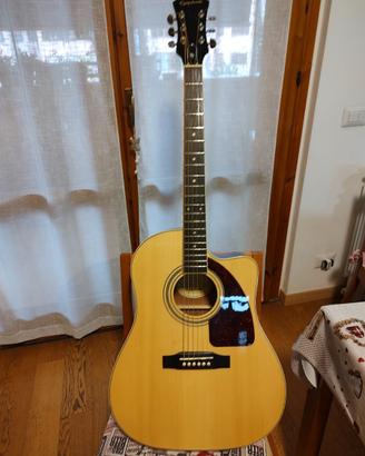 Chitarra acustica Epiphone AJ 220 SCE Nat