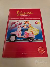 cartoline Vespa Gommino freno rubinetto cavalletto