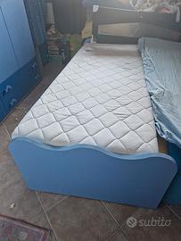 letto singolo da 80 con cassettoni contenitore
