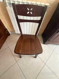 tavolo alungabile con sedie