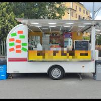 Rimorchio carrello truck food