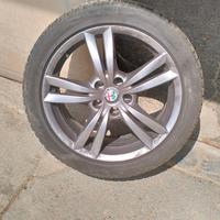 4 cerchi+4 gomme invernali Alfa romeo Giulietta