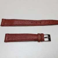 Cinturino Pigskin marrone mm 14 Italy pelle NOS