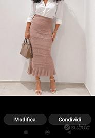 elegante gonna midi Liu Jo taglia M 
