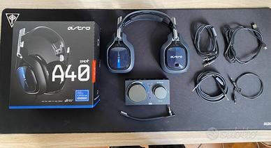 ASTRO A40 (PS4/5  PC) + MIXAMP ASTRO + CAVO OTTICO
