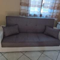 DIVANO LETTO CON CONTENITORE 