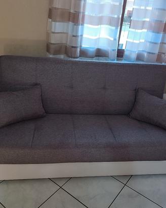 DIVANO LETTO CON CONTENITORE 