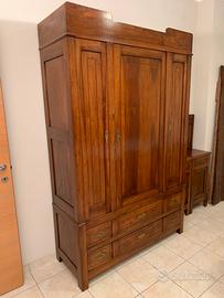 Camera completa in legno massello
