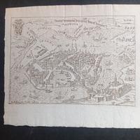 STAMPE ANTICHE  ("ITINERARIO  D'ITALIA" ED. 1688)