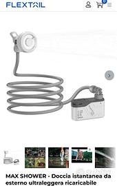 Combo camping:  Max Shower + pump pro+water filter