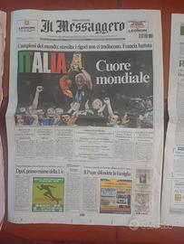 Il Messaggero Italia Campioni del Mondo 01 luglio