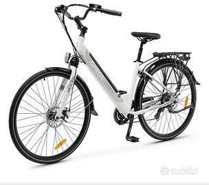 Bicicletta elettrica Argento Omega da donna