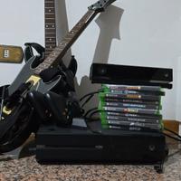 XBOX ONE + KINECT + 2 CONTROLLER + 2 GUITAR HERO