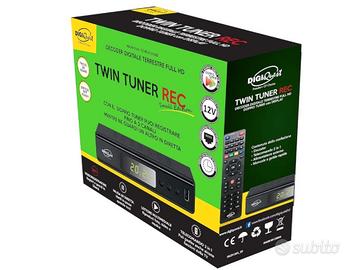 Decoder digitale terrestre DVB-T2 con registratore
