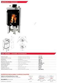 Caminetto Airjolly Esagono di Jolly Mec