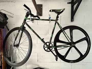 Bicicletta Scattofisso Mimetica