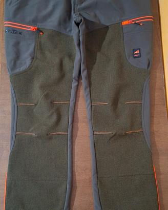 Pantaloni Masseria verde arancio 56