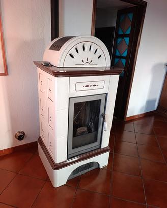 stufa pellet piazzetta BRUNICO 