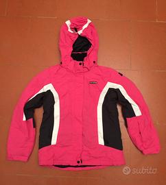 Giacca imbottita da sci tg. 9-10 anni FUCSIA