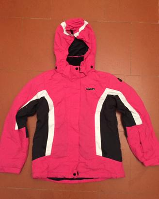Giacca imbottita da sci tg. 9-10 anni FUCSIA