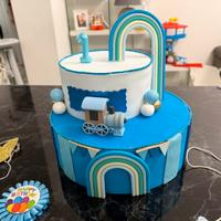 Torta scenografica per compleanno