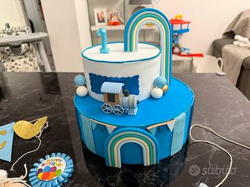 Torta scenografica per compleanno