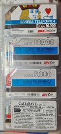 LOTTO DI 24 SCHEDE TELEFONICHE RARE DA COLLEZIONE