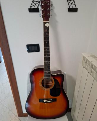 Chitarra acustica elettrificata Rolling 