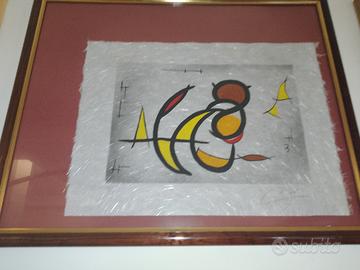 Miro su carta di riso 