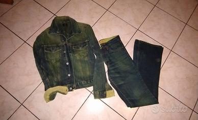 Completo jeans nr 42-44 Energie 1990