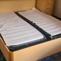 Letto Matrimoniale con reti singole