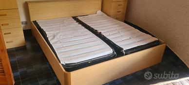 Letto Matrimoniale con reti singole