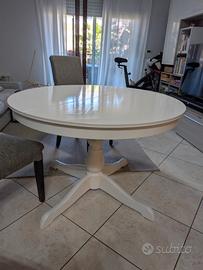 tavolo rotondo allungabile ikea Ingatorp 